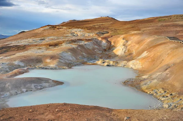 Iceland Krafla Lava Fields — Stock Photo, Image