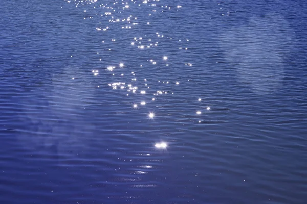 Reflejos Agua Azul Invierno — Foto de Stock