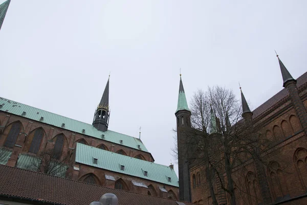 Detailaufnahmen Aus Der Stadt Lübeck Deutschland — Stockfoto