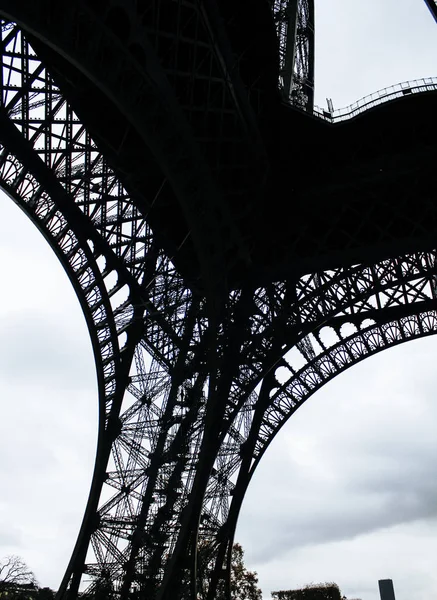 Detalhe Torre Eiffel Imagens Royalty-Free