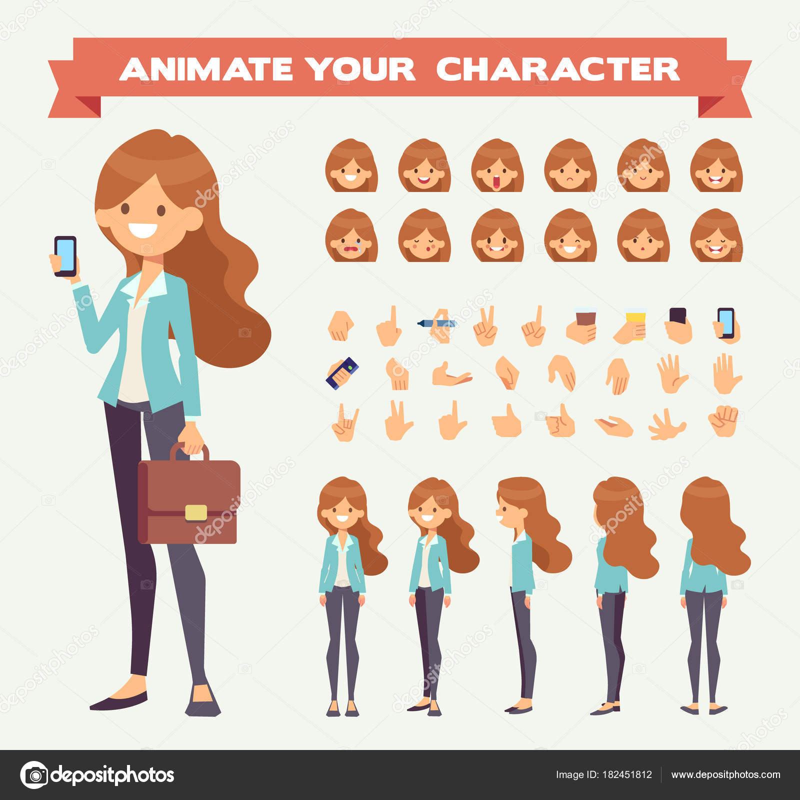 Animation characters Vector Art Stock Images | Depositphotos