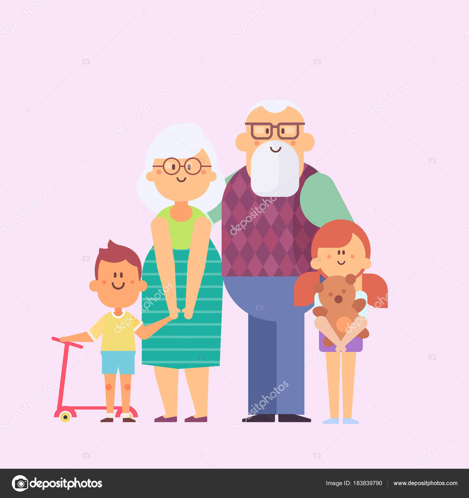 Grandparents Grandchildren Happy Grandparents Grandchildren Taking Walk Grandparents' Day Vector Stock Vector Image by ©Oksana_L #183839790 Grandparents Grandchildren Happy Grandparents Grandchildren Taking Walk Grandparents' Day Vector Stock Vector Image by ©Oksana_L #183839790
