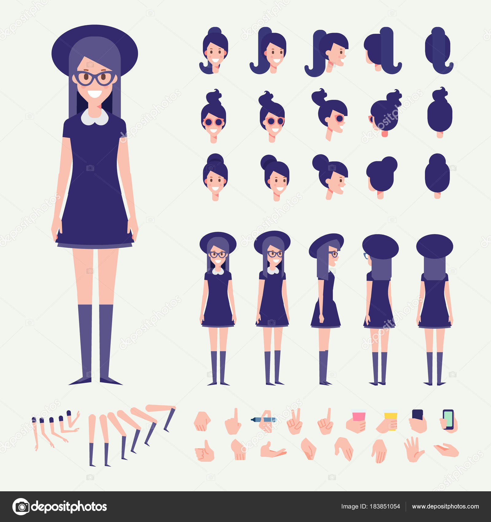 Female Character Design Template Female Character Design Template