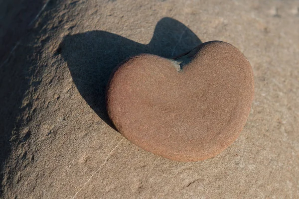 Stone In Shape Of Heart