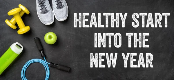 Healthy start into the new year — Stock Photo, Image