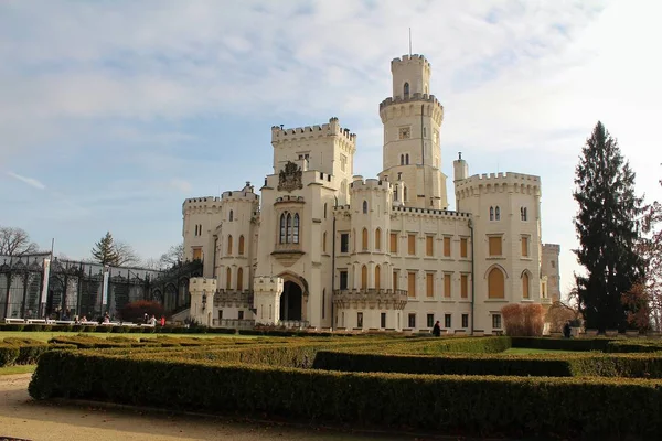 Castle Hluboka Nad Vltavou One Most Beautiful Castles Czech Republic — Stock Photo, Image