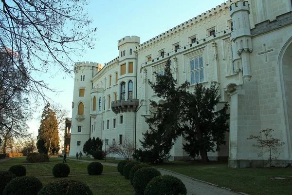 Burg Hluboka Nad Vltavou Eine Der Schönsten Burgen Der Tschechischen — Stockfoto