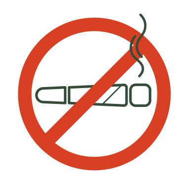 No drugs allowed. Marijuana joint, spliff, with forbidden sign - no drug. Cannabis cigarette icon in prohibition red circle. clipart