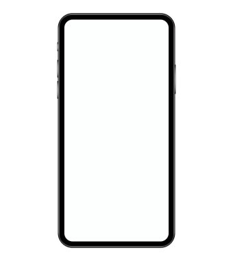 Mobil Telefon simgesi şablon rengi düzenlenebilir.