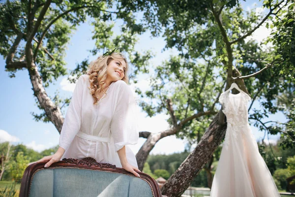 Vestido de noiva — Fotografia de Stock