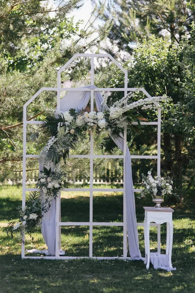 Wedding arch — Stock Photo