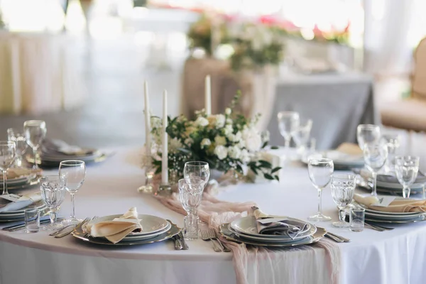 Served table — Stock Photo