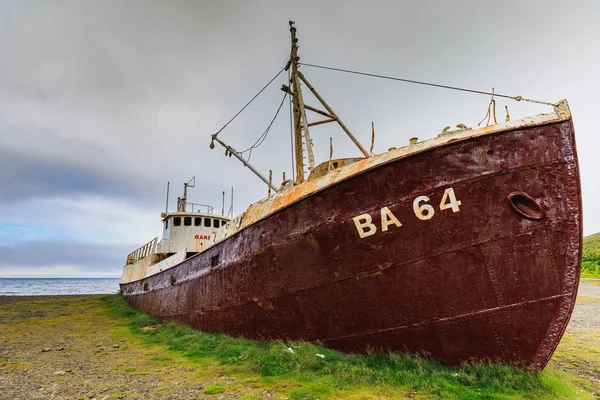 Gardar ba 64 ship wreck in patrekfjordur