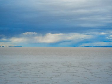 Salar de uyuni tuz düz Bolivya