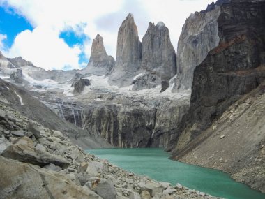 Torres del paine Millî Parkı Patagonya Şili