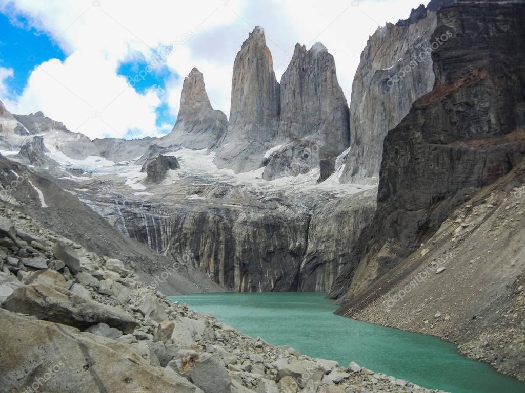 Torres del paine national park patagonia chile