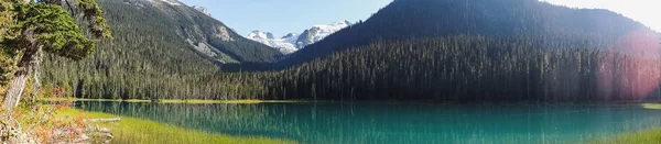 Canadian wilderness with rocky mountains at sunset