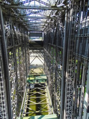 Almanya eski geminin içine bir göz niederfinow tutam Kaldır