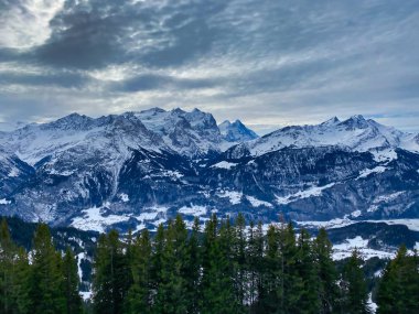 Berlin Oberland 'de kış, Hasliberg Meiringen