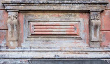 Eski kırık eski püskü grunge duvar