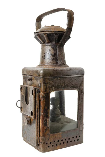 Antigua lámpara oxidada —  Fotos de Stock