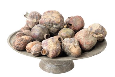 ceviz ve nar eski bakır Kupası