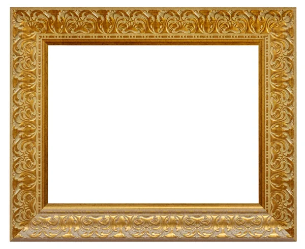 Vintage golden frame Rechtenvrije Stockfoto's
