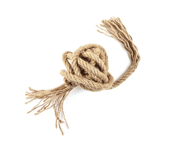 La cuerda de cáñamo enredada — Foto de Stock