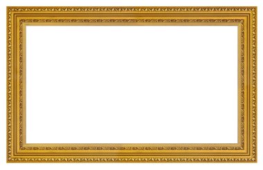 Vintage altın çerçeve