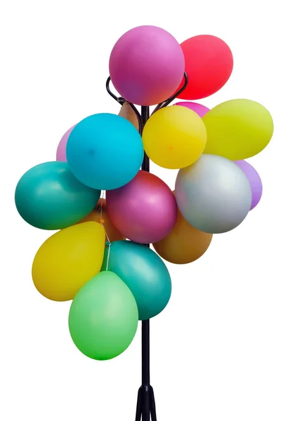 Paltoda renkli balonlar var. — Stok fotoğraf