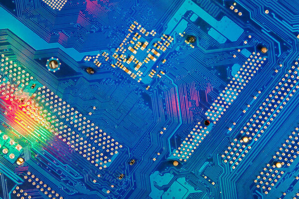 Electronic circuit board background