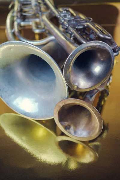 Brass instrumenten — Stockfoto