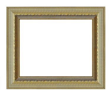 Vintage altın çerçeve