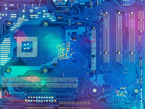 Electronic circuit board background — Stock Photo, Image