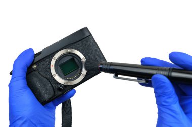 dijital fotoğraf makinesi temizlik