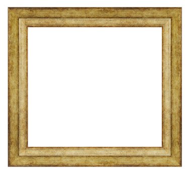 Vintage altın çerçeve