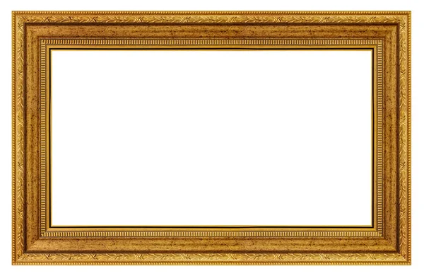 Vintage golden rectangle frame — Stock Photo, Image