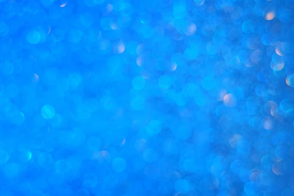 Abstract blauwe bokeh achtergrond — Stockfoto