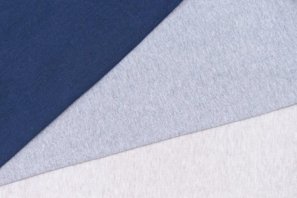 Tissu Coton Gris Bleu Beige Fond Tissu — Photo