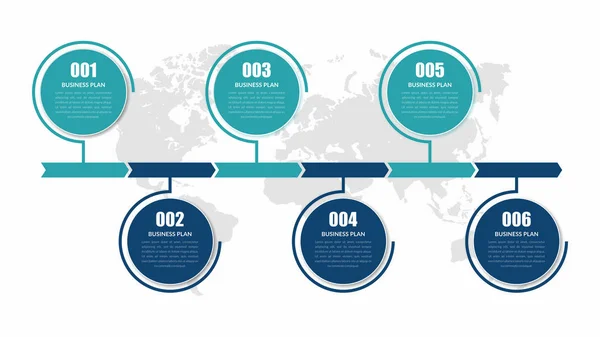 Yaratıcı Infographic Element Premium Vektörü