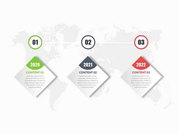 Elemento Infografica Aziendale Strategia Aziendale Premium Vector — Vettoriale Stock