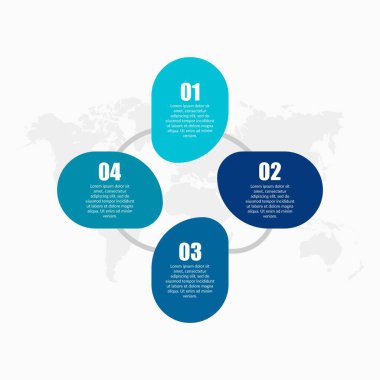 Business Infographic Element Premium Vektörü