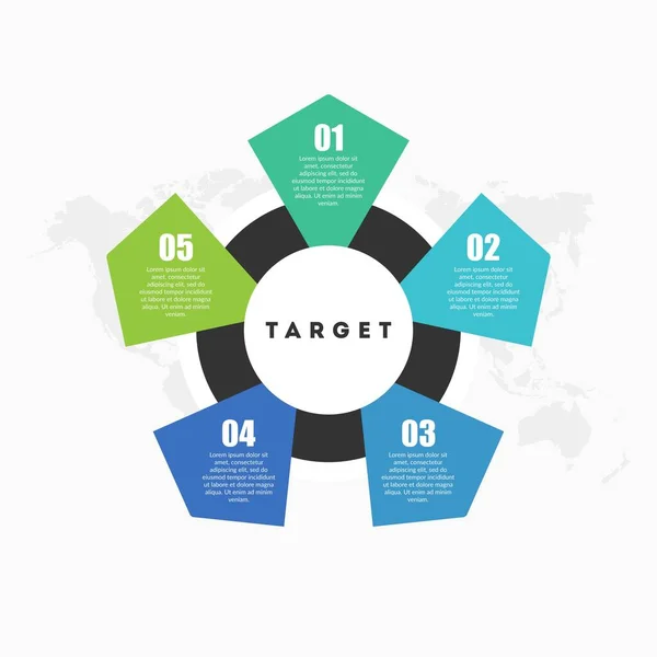 İş Stratejisi İçin Premium Infographic Element