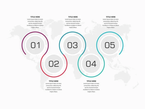 İş Stratejisi İçin Premium Infographic Element
