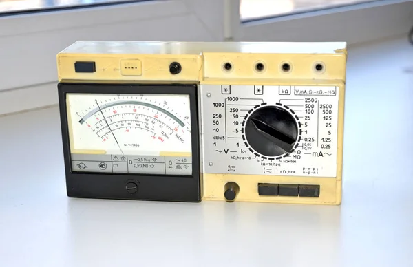 Retro Analoge Multimeter Geproduceerd Sovjet Unie Ussr — Stockfoto