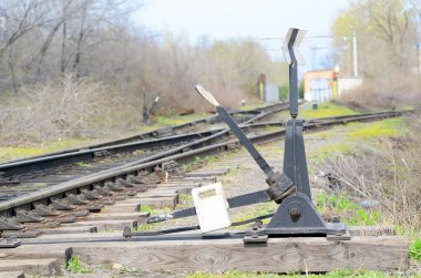 eski demiryolu ok. Retro. Rusya