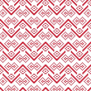 Sorunsuz kış desen geometri