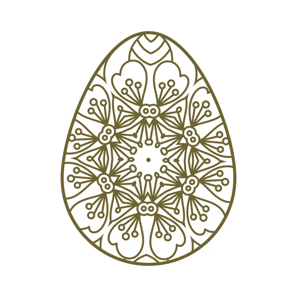 Vector huevo de Pascua — Vector de stock