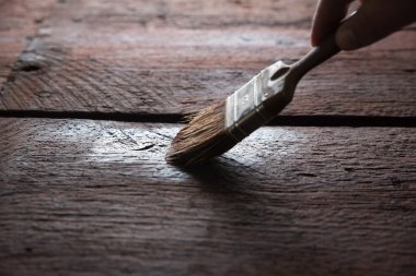 Can kurtaran yeleği vardı ile ahşap koruma