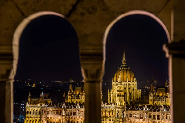 Vista del Parlamento de Budapest — Foto de Stock